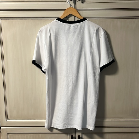 MOSCHINO White Double Smiley T-Shirt - Picture 6 of 15